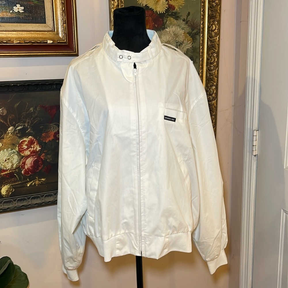 Members Only Men’s Classic Iconic Racer Jacket - NWOT - size XXL - Big & Tall